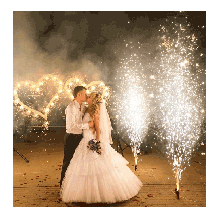Организация пиротехнического шоу на свадьбу  Дмитровск | dmitrovsk.salutsklad.ru