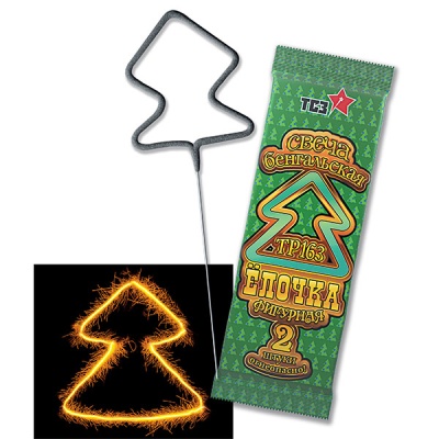 Елочка Бенгальские огни фигурные купить в Дмитровске | dmitrovsk.salutsklad.ru