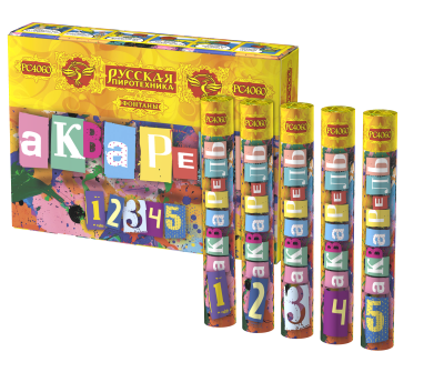 Акварель Фонтан пиротехнический купить в Дмитровске | dmitrovsk.salutsklad.ru