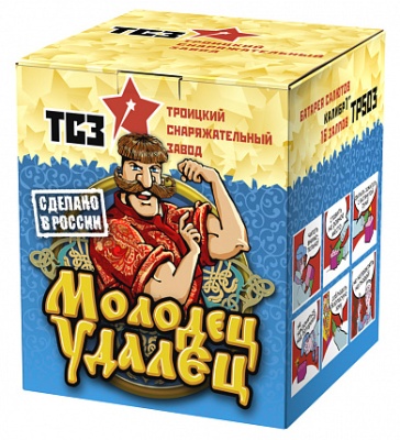 Молодец удалец Салют купить в Дмитровске | dmitrovsk.salutsklad.ru