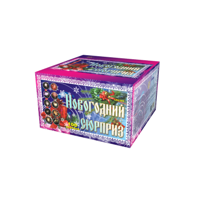 Новогодний сюрприз Фейерверк купить в Дмитровске | dmitrovsk.salutsklad.ru