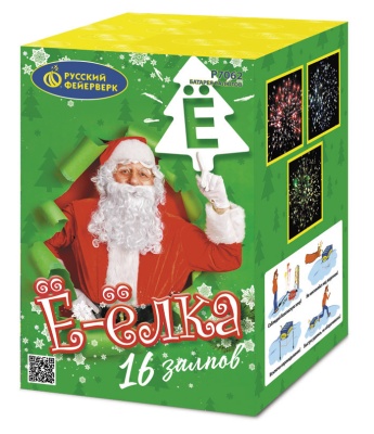 Ё-Ёлка Батарея салютов купить в Дмитровске | dmitrovsk.salutsklad.ru
