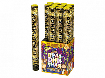 Праздничная 50 Пневматическая хлопушка купить в Дмитровске | dmitrovsk.salutsklad.ru